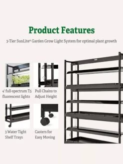 3-Tier Sunlite® Garden -Garden Care Shop 39 357 4