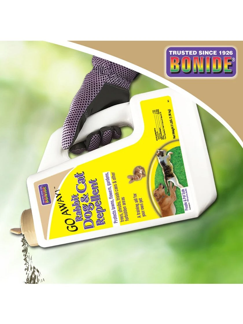 Bonide® Go Away™ Rabbit, Dog & Cat Repellent Granules 4 Bonide® Go Away™ Rabbit, Dog & Cat Repellent Granules - Image 2