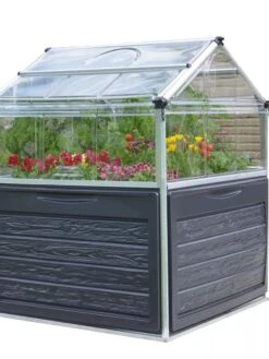 Canopia® By Palram Plant Inn™ Raised Bed Greenhouse, 4' X 4' -Garden Care Shop 8588308 08V tif