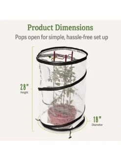 Pop-Up Tomato Accelerator -Garden Care Shop 8589749 dimensions