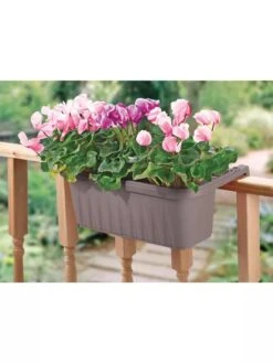 Adjustable Self-Watering Railing Planter, 24" -Garden Care Shop 8592173 02V 3 4
