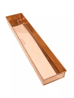 Rectangular Copper Plant Tray, 24" X 5" -Garden Care Shop 8593533 1187 tif