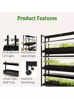LED SunLite® 3-Tier Garden -Garden Care Shop 8595554 4