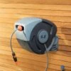 G.F. Italia Wall Mounted 100' Hose And Automatic Reel -Garden Care Shop 8598485 10714 tif
