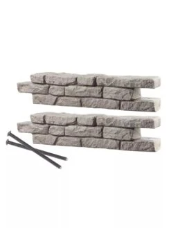 Rock Lock Interlocking Garden System, Straight Sets 14 Rock Lock Interlocking Garden System, Straight Sets -Garden Care Shop 8598735 01V