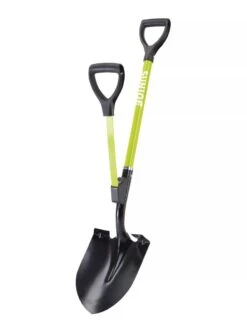 Sun Joe® Shovelution Steel Blade Shovel With Spring Assist Handle -Garden Care Shop 8599166 03V tif