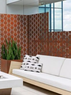 Veradek 2-Panel Privacy Screen Set, Quadra -Garden Care Shop 8599207 06V tif