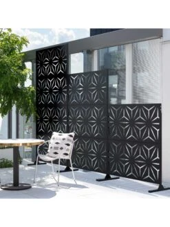 Veradek 2-Panel Privacy Screen Set, Star -Garden Care Shop 8599214 08v