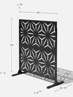 Veradek 2-Panel Privacy Screen Set, Star -Garden Care Shop 8599214 11v