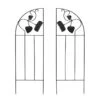 Achla Designs Sunflower Trellis Side Panels, Set Of 2 -Garden Care Shop 8599488 01v achla designs sunflower trellis side panels