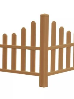 Country Corner Composite Picket Fence -Garden Care Shop 8599773 02V tif