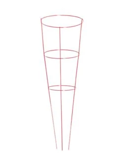 Heavy-Duty Plant Supports 42", Set Of 5 8 Heavy-Duty Plant Supports 42", Set Of 5 -Garden Care Shop 8600029 02v heavy duty colorful plant supports 42 inch red