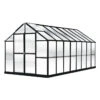 MONT Growers Edition Greenhouse, 8' X 16' 2 MONT Growers Edition Greenhouse, 8' X 16' -Garden Care Shop 8611196 mont 16 grower black