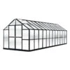 MONT Growers Edition Greenhouse, 8' X 24' -Garden Care Shop 8611198 mont 24 grower black