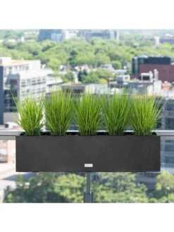 Veradek Metallic Series Railing Planters -Garden Care Shop 8611610 05v