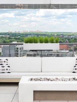 Veradek Metallic Series Railing Planters -Garden Care Shop 8611612 27v