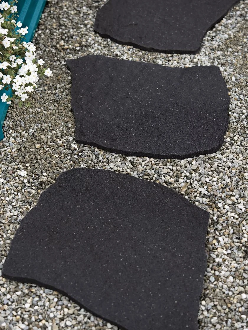 Recycled Rubber Flagstone Stepping Stone 4 Recycled Rubber Flagstone Stepping Stone - Image 2