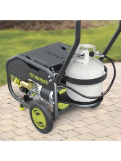 Sun Joe® 4,100/3,300-Running Watt Propane Powered Portable Generator W/24VBattery Starter -Garden Care Shop 8612525 06v