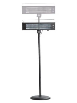 Sun Joe® 1500W Elec. Infrared OD Patio Heater, Adjust Ht. Range, W/Wall Bracket & Cover -Garden Care Shop 8612532 05v