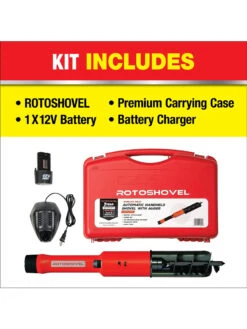 Rotoshovel Battery-Operated Garden Auger 18 Rotoshovel Battery-Operated Garden Auger -Garden Care Shop 8612719 07v