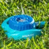 Aqua Joe® AJ-TSSBM Indestructible 9-Pattern Metal Turret Sprinkler -Garden Care Shop 8612869 05v aqua joe indestructible 9 pattern metal turret sprinkler