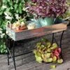 Achla Designs Trestle Plant Stand -Garden Care Shop 8612886 02v achla designs trestle plant stand