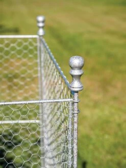 Tall Chicken Wire Critter Fence Extension Panel, Set Of 2 23 Tall Chicken Wire Critter Fence Extension Panel, Set Of 2 -Garden Care Shop 8613260 0082 1