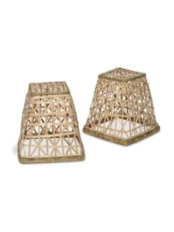 Bamboo Cloche, Set Of 2 -Garden Care Shop 8613351 4693