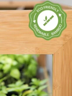 Tall Bamboo LED Grow Light Garden -Garden Care Shop bamboo grow light icon 3 4 5